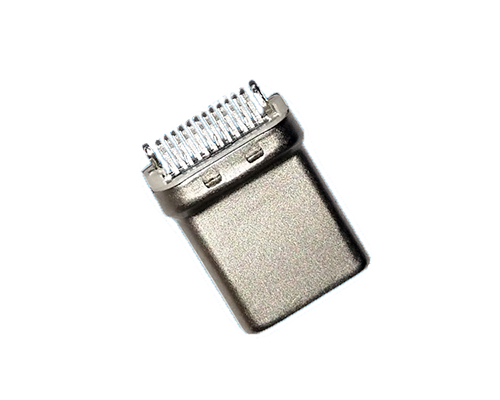 USB 3.1 Type 滿Pin 白色 拉伸殼